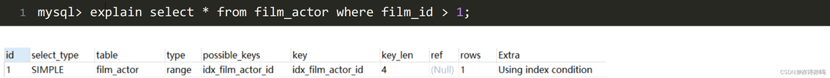 pg 怎么查看索引的状态 explain查看索引_mysql_18