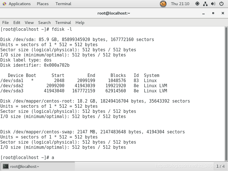 centos6扩容根目录 centos6.5扩展根分区_centos_03