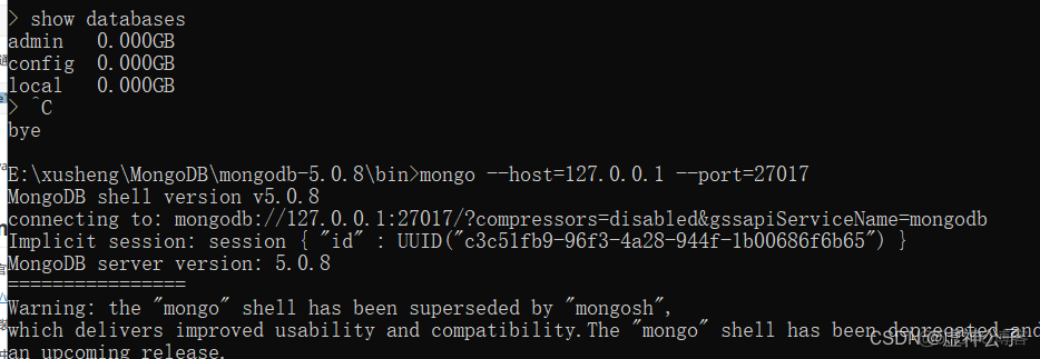 linux启动mongodb过一会就挂了 linux如何启动mongodb_linux_07