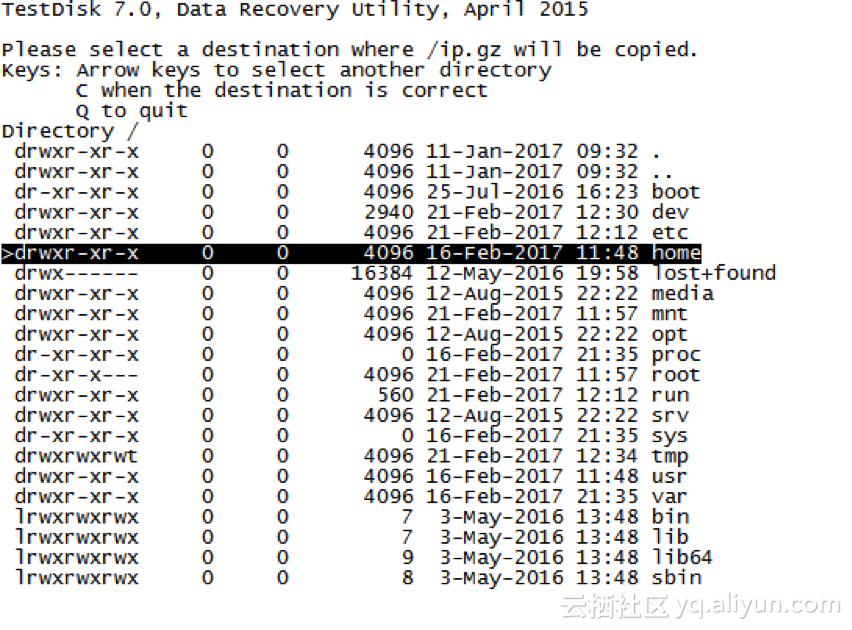 linux testdisk数据恢复 linux系统数据恢复_运维_12