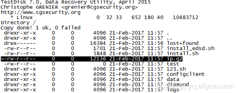 linux testdisk数据恢复 linux系统数据恢复_操作系统_13