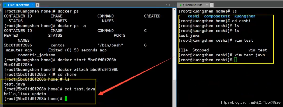 docker退出已登录用户 docker退出状态255_centos_37