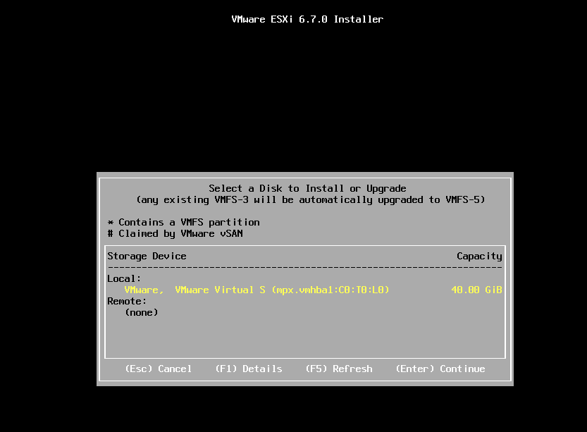 wmware esxi虚拟机增加硬盘 虚拟机esxi6.7安装教程_虚拟化_09