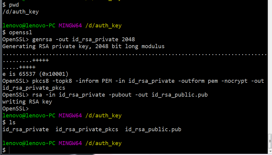 linux生成RSA密钥 pem格式 rsa密钥生成流程_网络服务器_02