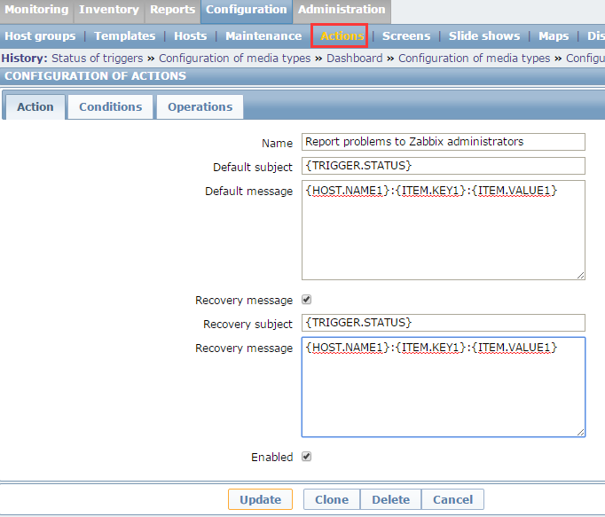 zabbix告警 disk use space zabbix告警声音怎么调_网络_46