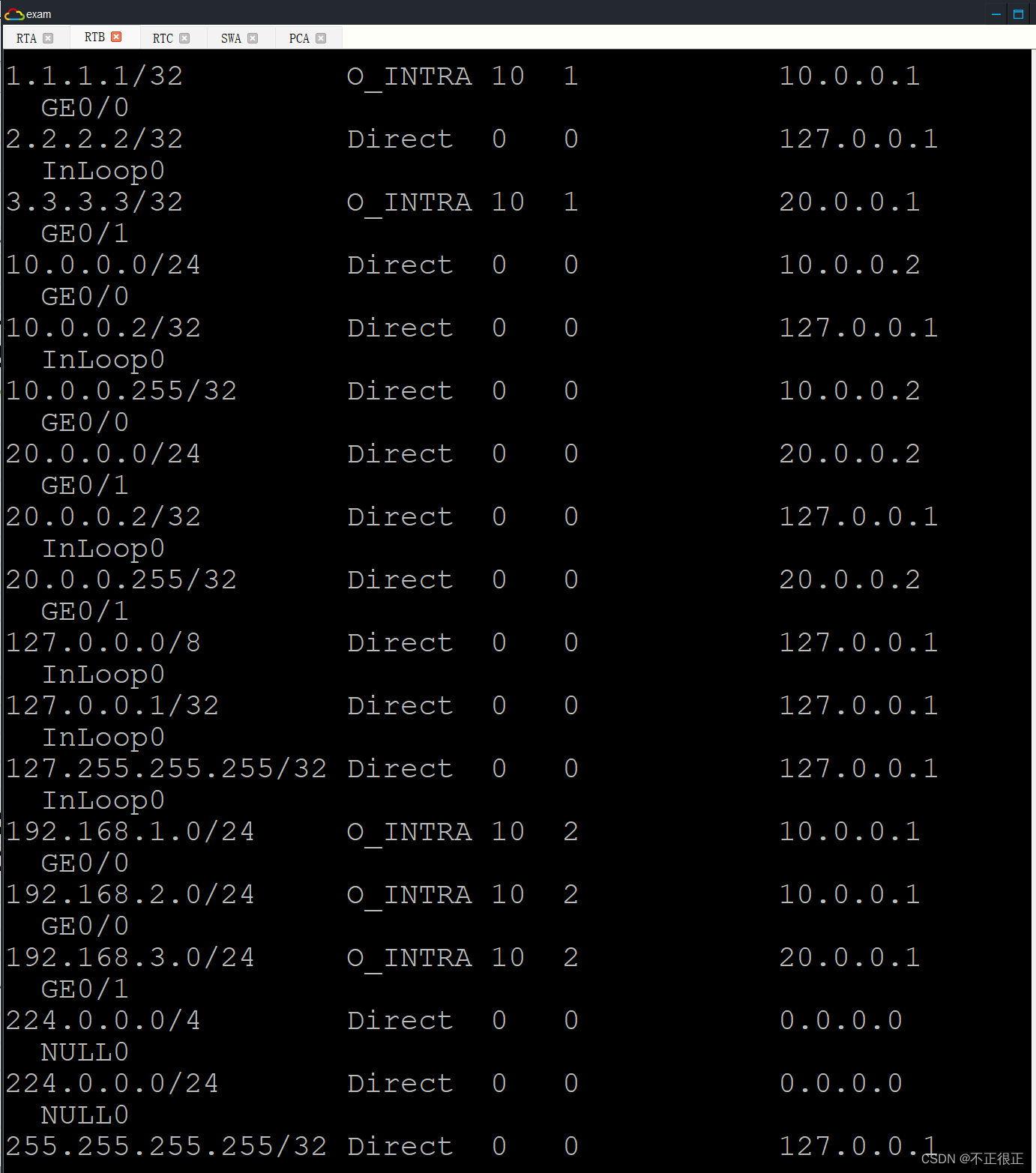 华三交换机查看ospf 华三交换机查看ospf路由_DHCP_16