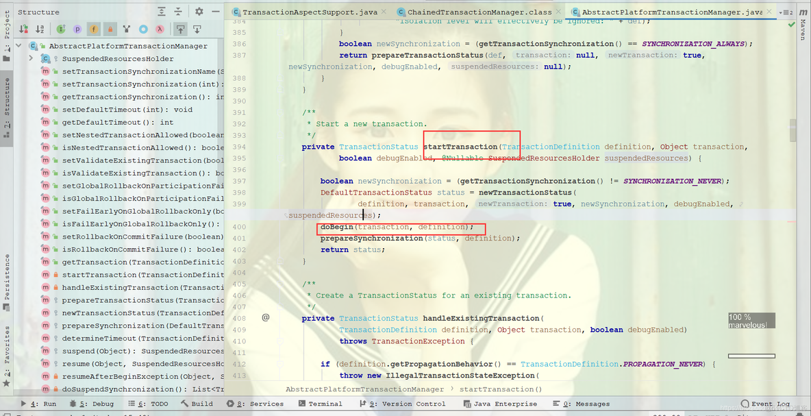 springboot 通过代码判断是否是开发环境 spring 判断当前是否有事务_事务管理_16