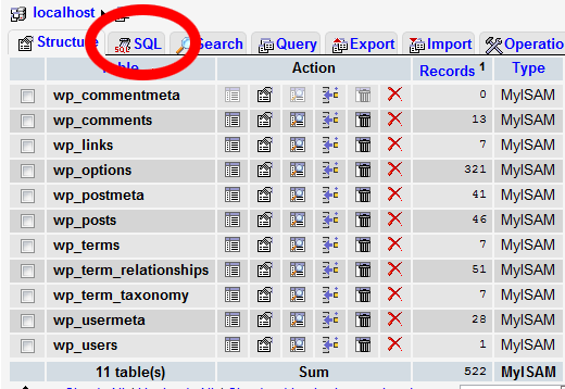 wordpress 数据库 数据 wordpress数据库配置文件_mysql_03