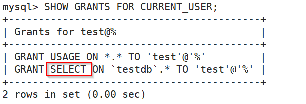 怎么查看MySQL的root 查看mysql的所有用户和权限_mysql_03