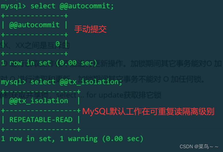 MySQL 可串行化 使用快照 mysql串行化锁_mysql_06