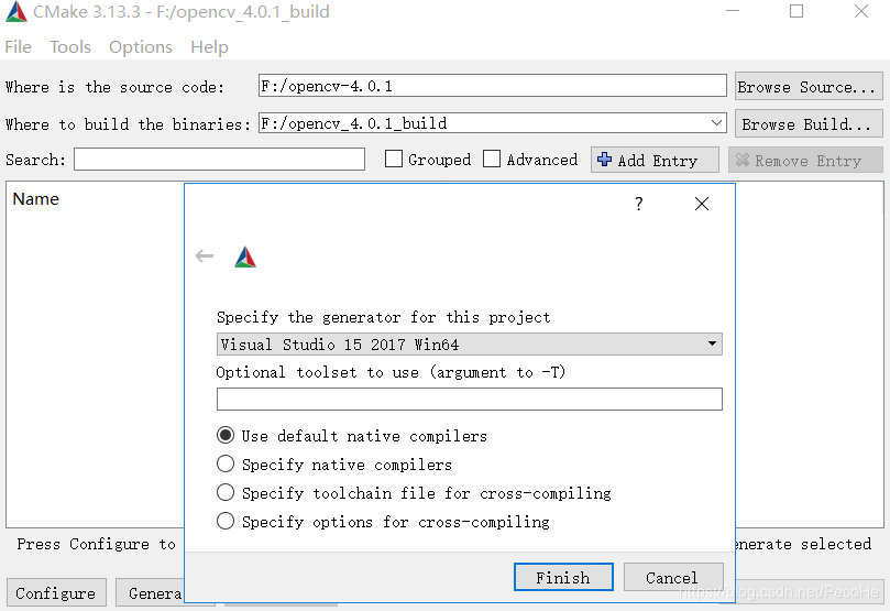 OpenCV contrib 需要编译多久 opencv编译选项_ide