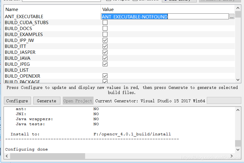 OpenCV contrib 需要编译多久 opencv编译选项_ide_02