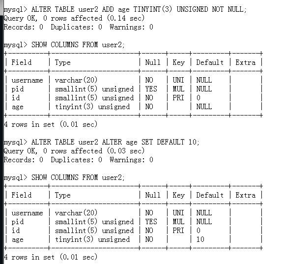 MySQL转化性别显示 mysql设置性别_cmd中mysql性别约束_67