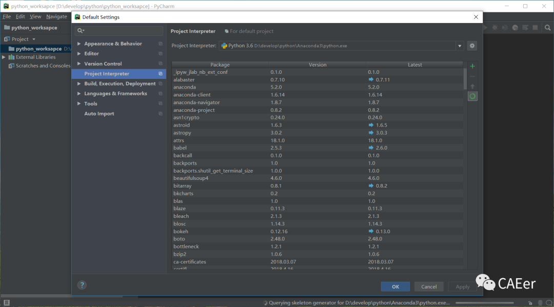 anaconda 添加pythonpath anaconda加pycharm_二次开发_19