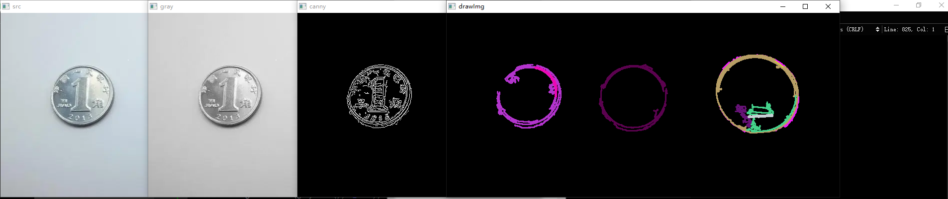 opencv轮廓上所有的点 opencv 轮廓线_代码示例