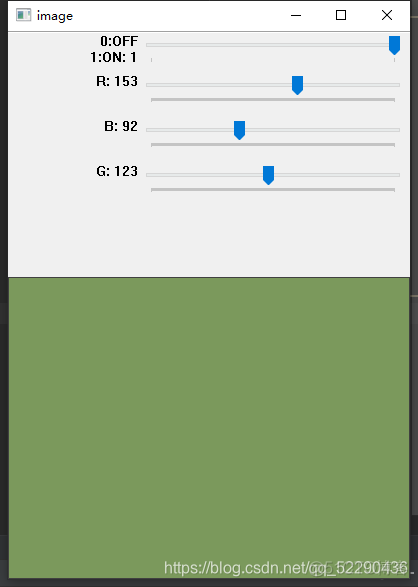 opencv滑动条选择最合适的颜色阈值 opencv创建滑动条_opencv滑动条选择最合适的颜色阈值