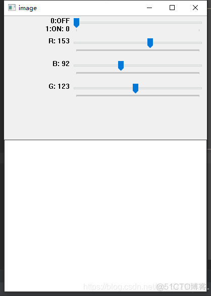 opencv滑动条选择最合适的颜色阈值 opencv创建滑动条_opencv_02