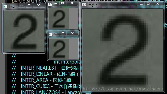 opencv图像插值 opencv图像resize_显示图片