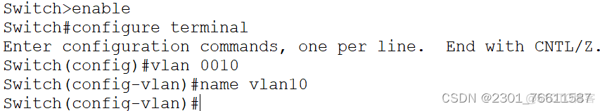 交换机vlan分配ip 交换机vlan如何配置ip_IP_21