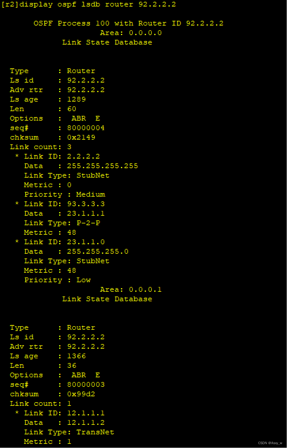 ospfv3 lsa option字段 ospfv3的lsa详解_网络协议