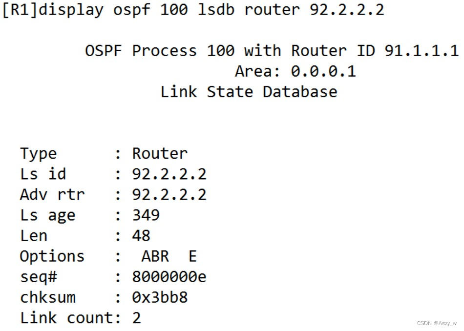 ospfv3 lsa option字段 ospfv3的lsa详解_网络_02