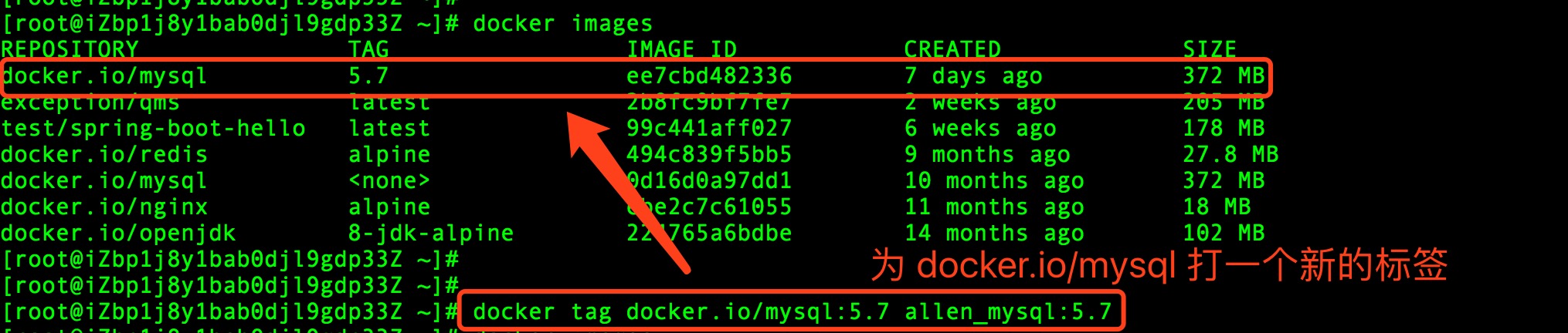 查看docker容器使用的镜像id 如何查看docker镜像状态_容器_05