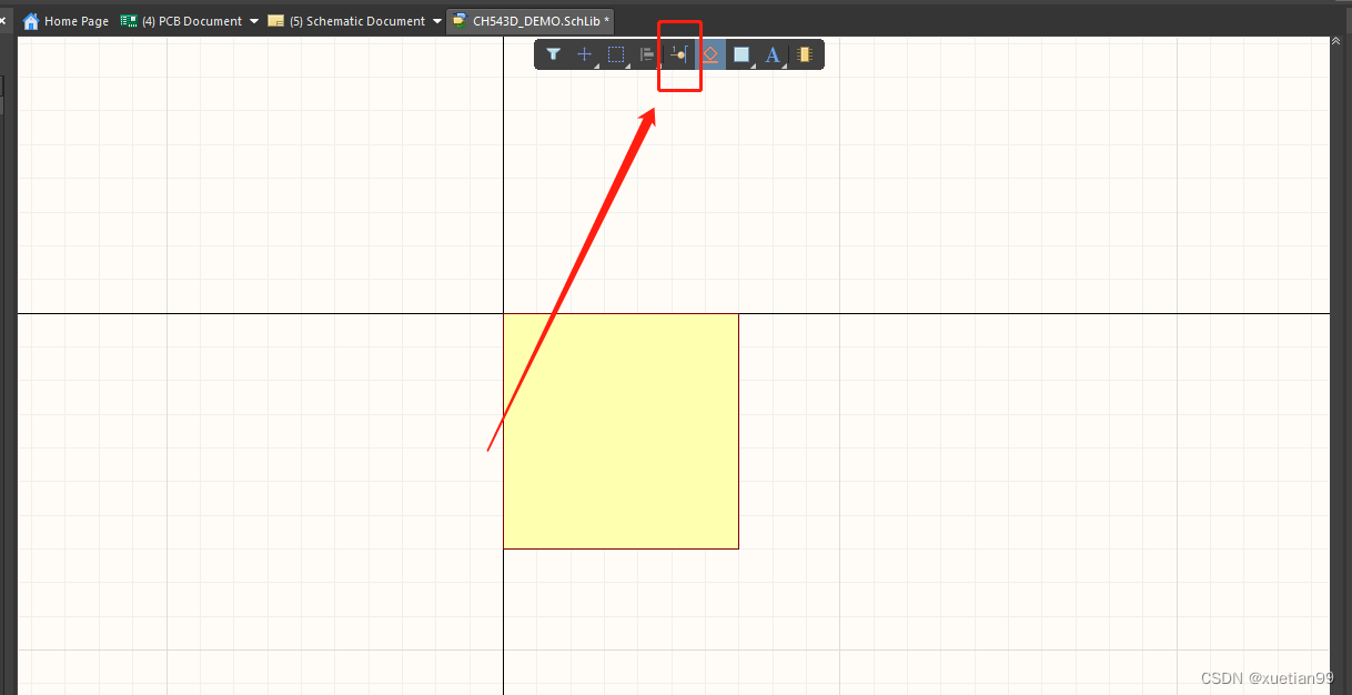 altium designer 原理图中的棕色圆点是什么 altiumdesigner原理图库_硬件工程_11