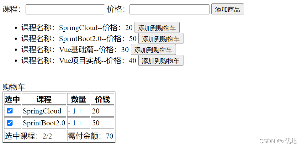 elementui 飞入购物车 vue购物车项目_elementui 飞入购物车