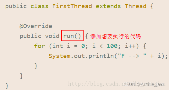 java创建一个线程打印a java创建一个线程的方法_java