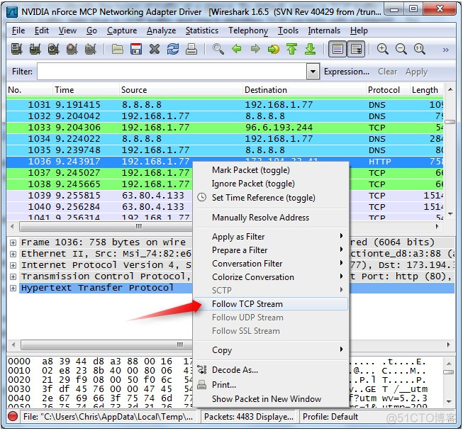 wireshark seq 作图 wireshark分析教程_运维_07