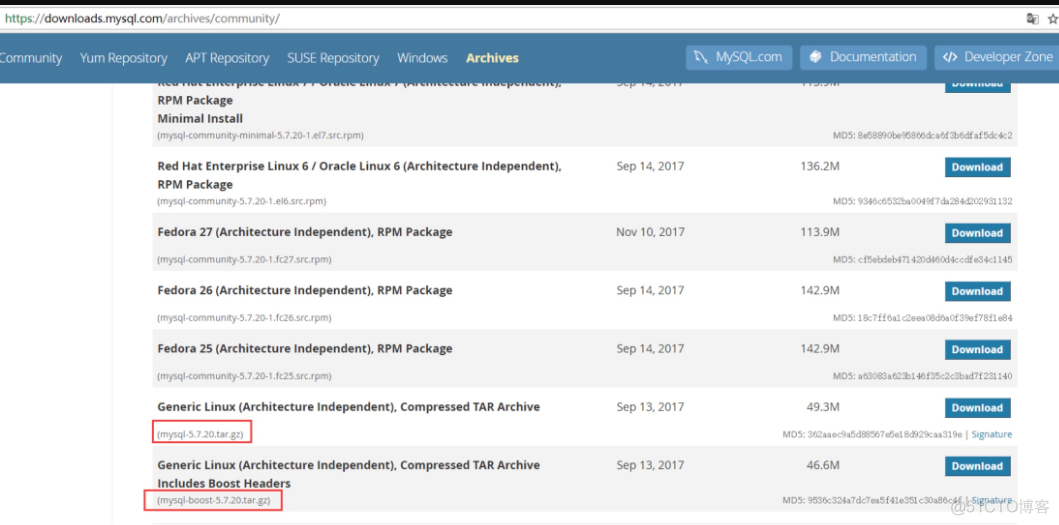 mysql 版本列表 mysql所有版本_mysql