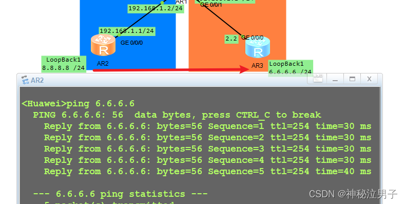 ospf引入路由携带本地tag ospf路由引入命令_OSPF_06