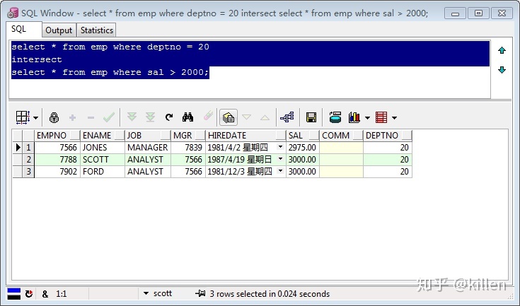 mysql 两个sql值求交集 sql两个表取交集_字符串_08