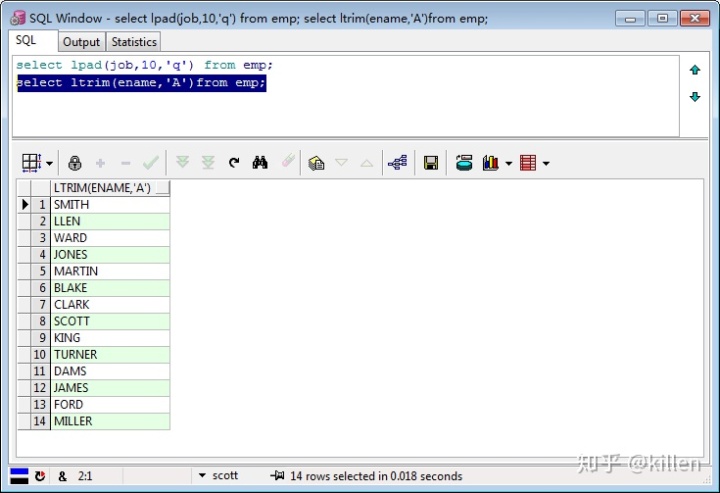 mysql 两个sql值求交集 sql两个表取交集_单行函数_15