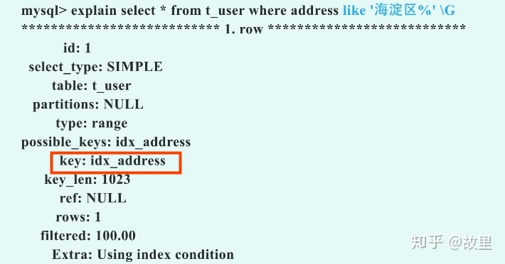 like or使用索引 like索引失效原因_联合索引_13