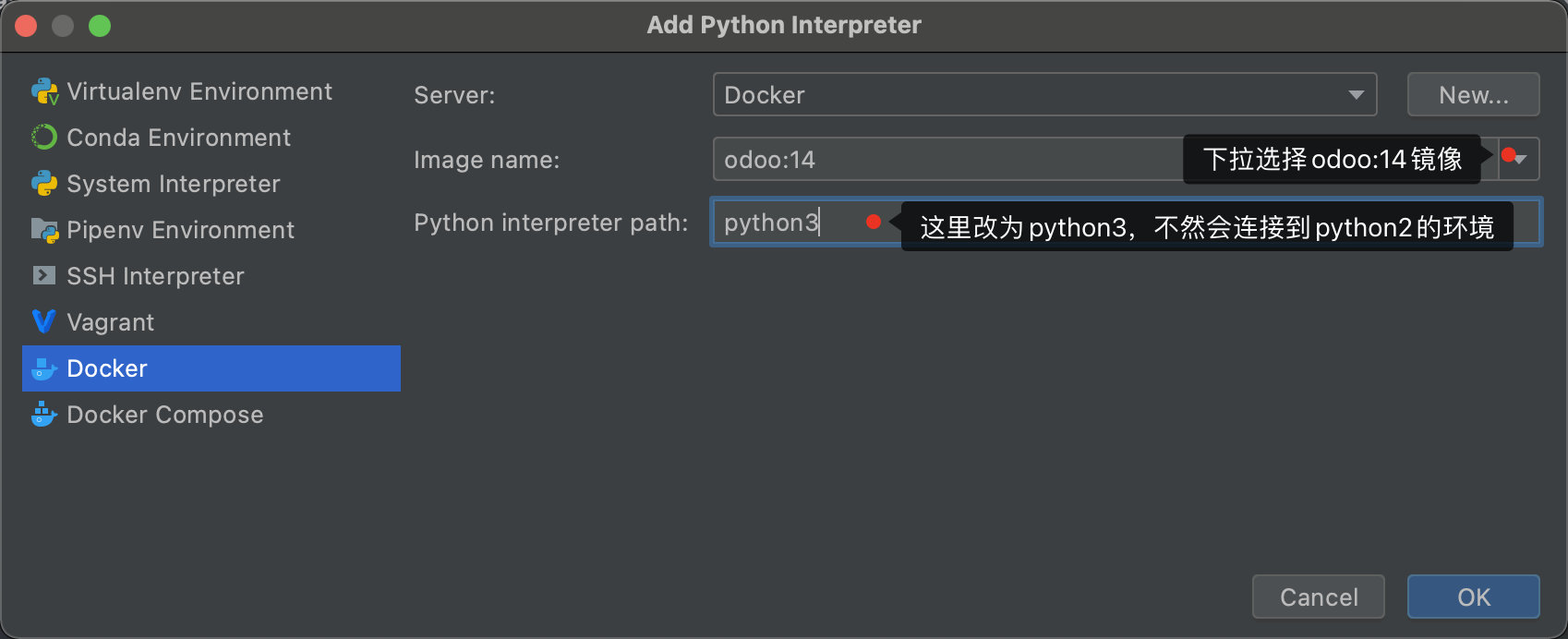 pycharm配置docker运行环境后如何使用 pycharm docker 调试_docker_02