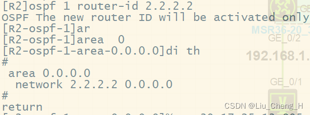 ospf接口宣告和区域宣告能一起用吗 ospf宣告网段与宣告接口_OSPF_05