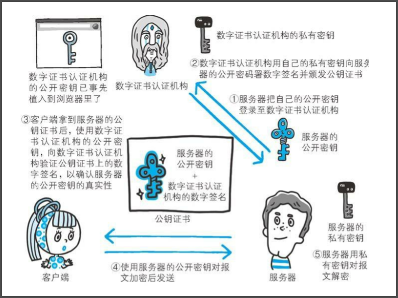 SSL加密算法原理扫描 漏洞风险 ssl使用的加密算法_HTTP_04