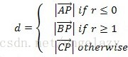 python如何使用pygame实现起点个终点连线 python 点到线段的距离_最短距离_16