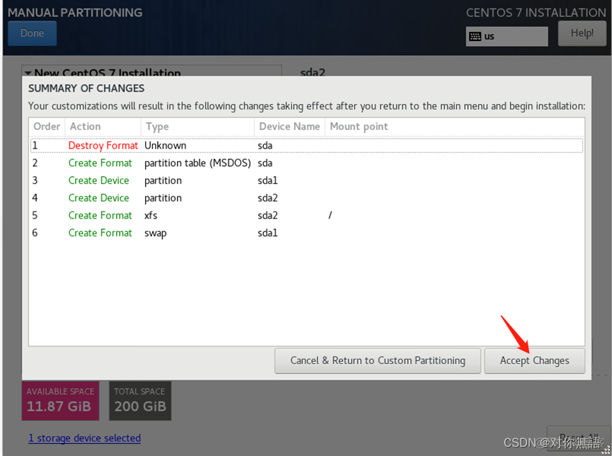 centos8 steam 10G 根分区扩容 centos如何分区扩容_磁盘分区_05