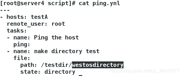 ansible playbook 执行 shell 卡住 在ansible -playbook 调用shell 脚本_赋值