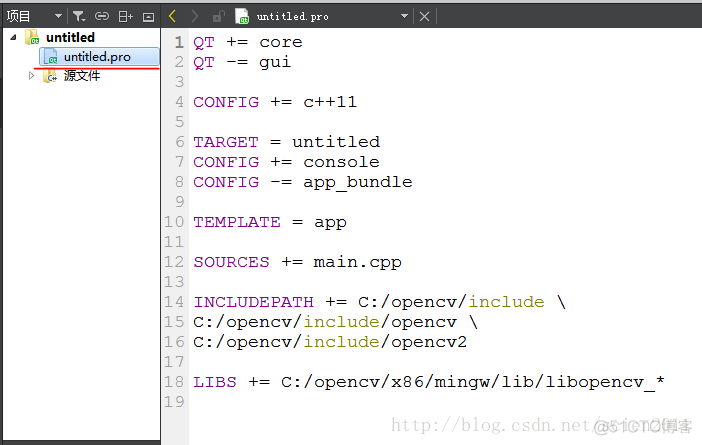 Qt openCV 绘制云图 qt编译opencv_qt_14