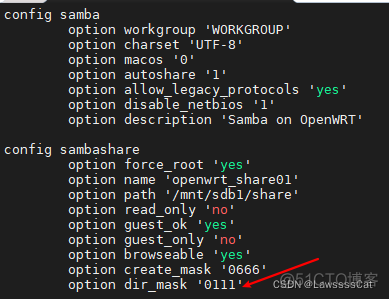 openwrt cifs挂载samba openwrt 挂载smb网络共享_openwrt cifs挂载samba_03