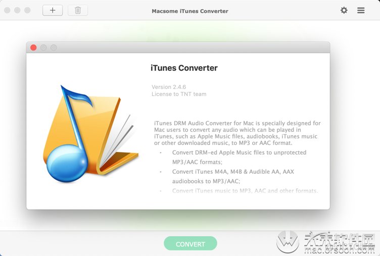 Macsome iTunes Converter macsome itunes converter下载_破解版