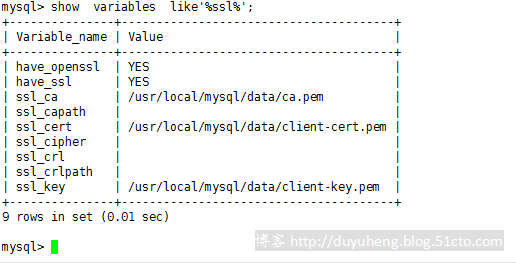 mysql配置ssl加解密 mysql使用ssl连接_JSON_15