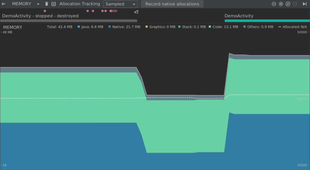 android studio resources strings爆红 android studio profiler详解_大数据_12