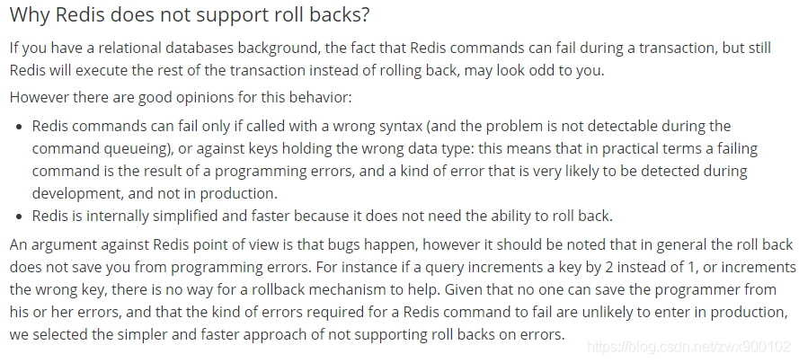 事务回滚怎么保证redis中也数据回滚 redis事务可以回滚吗_客户端_05