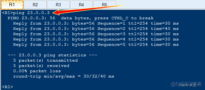 如何将ospf网络类型还原为默认类型 ospf网络类型配置_网络通信_07