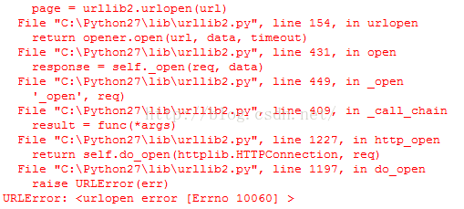 python中请求超时 python请求发生10060报错_爬虫