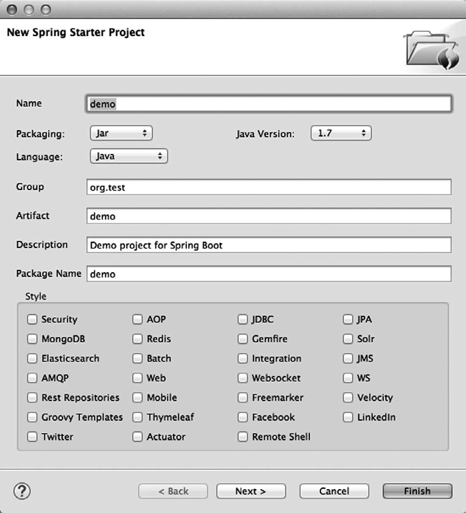 idea project structure facet type 没有spring idea里没有spring initializr_应用程序_02